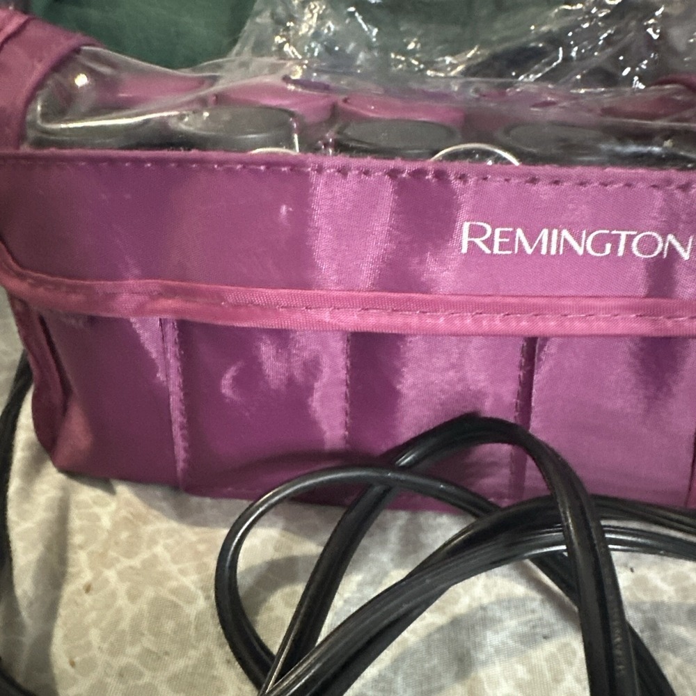 Remington Hot Rollers Curlers Travel 2 Sizes‎ 10 Rollers With 10 Clips Tested